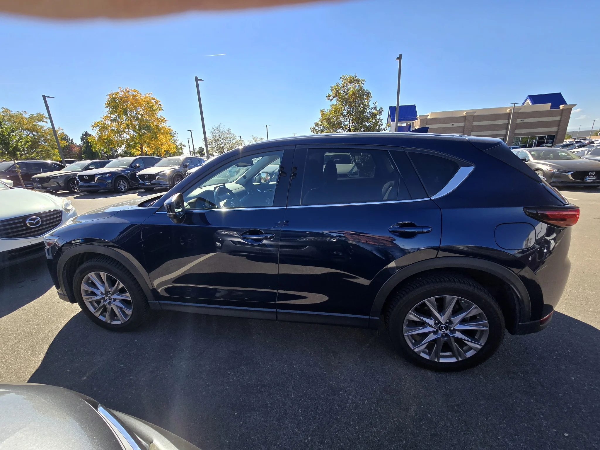 Used 2019 Deep Crystal Blue Mica Mazda Grand Touring image 13