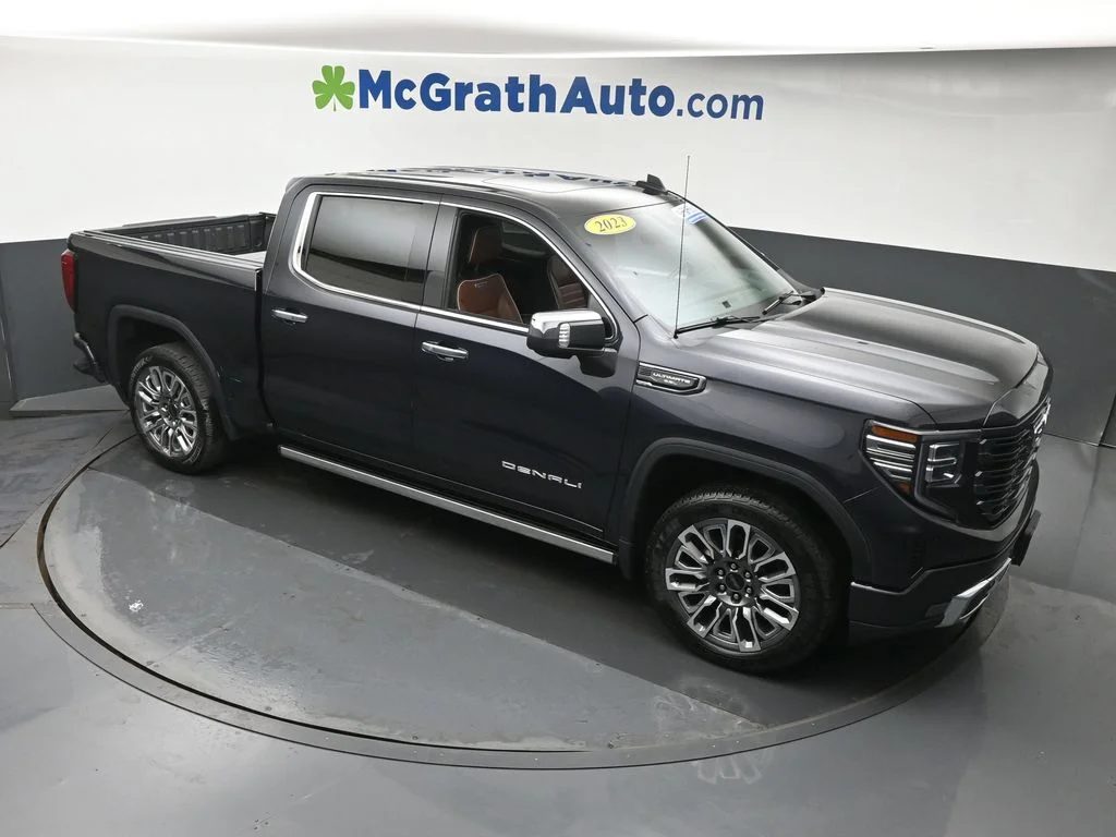 Certified Used 2023 Silver GMC Denali Ultimate image 3