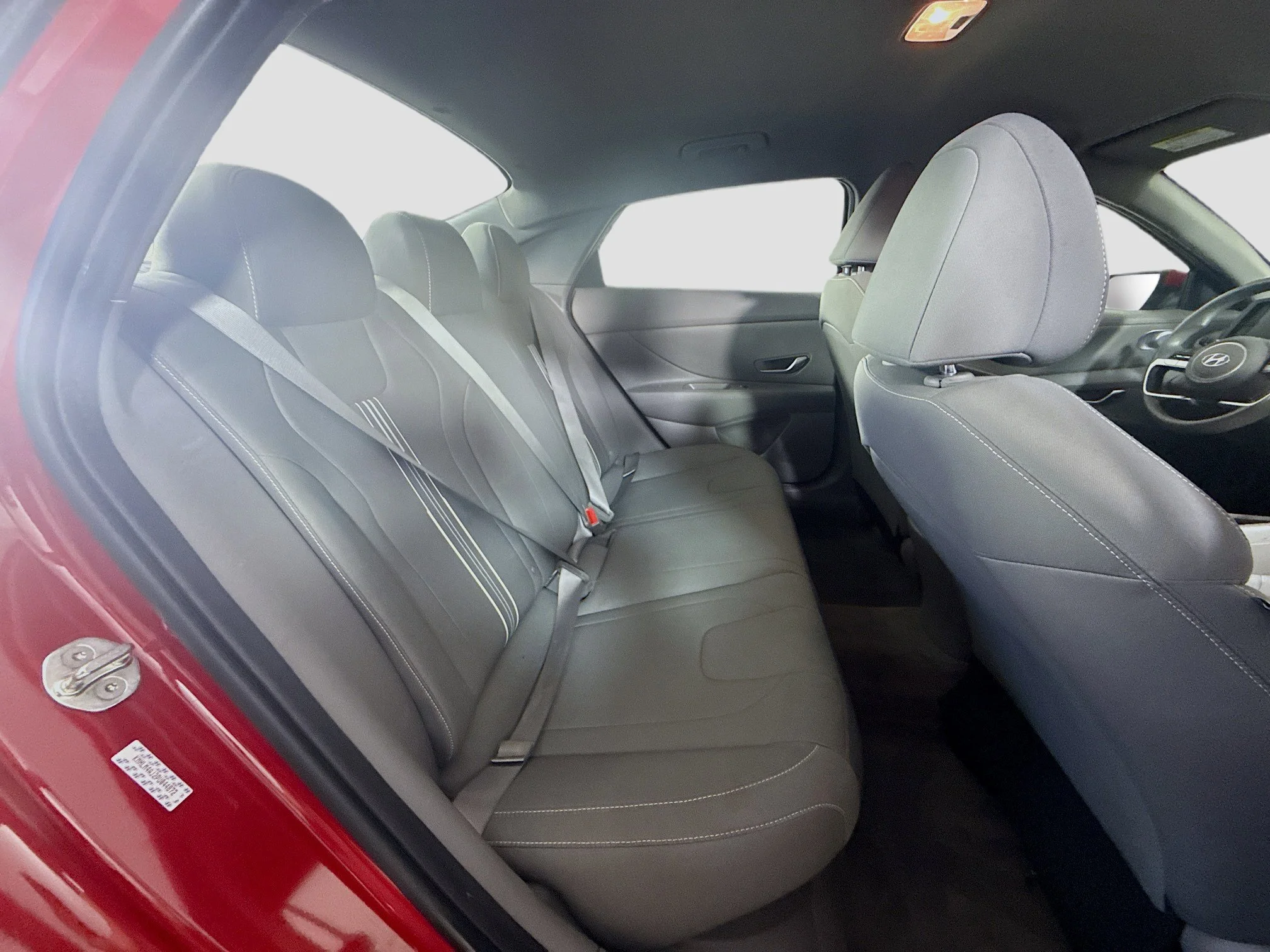 Used 2023 Scarlet Red Pearl Hyundai Blue image 23