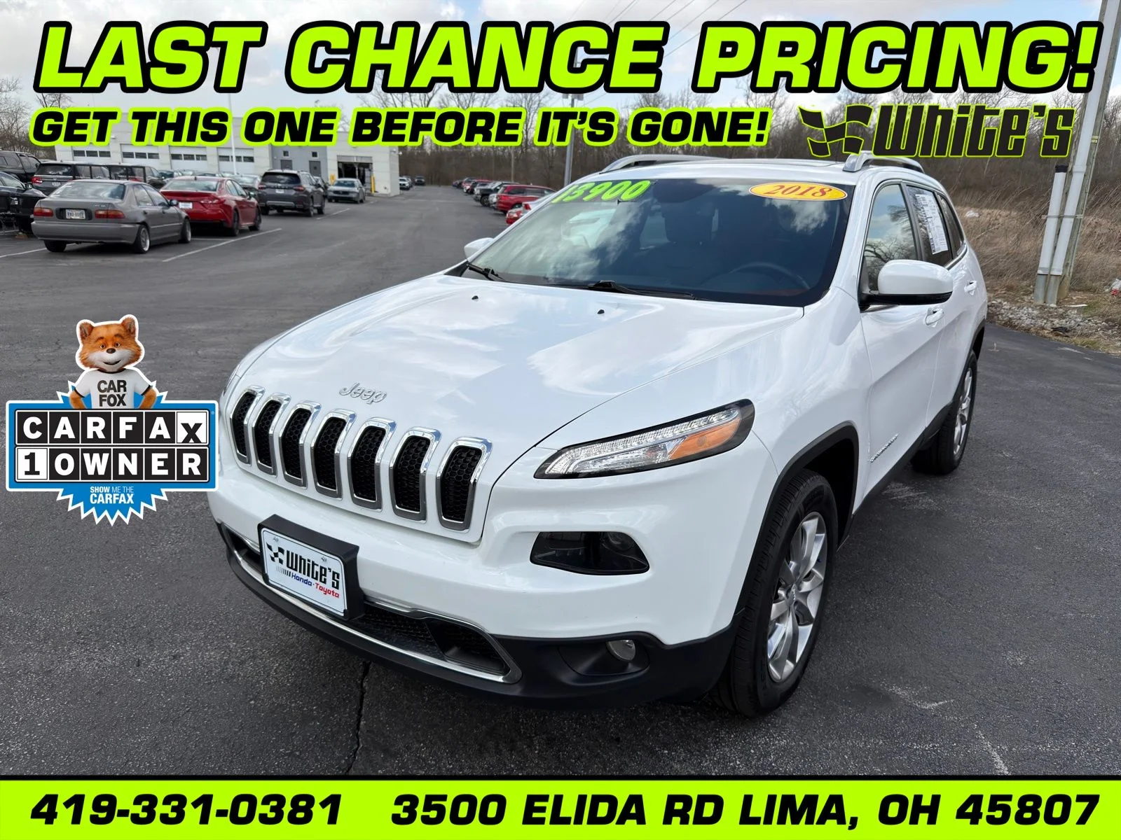 2018 Jeep Cherokee Limited
