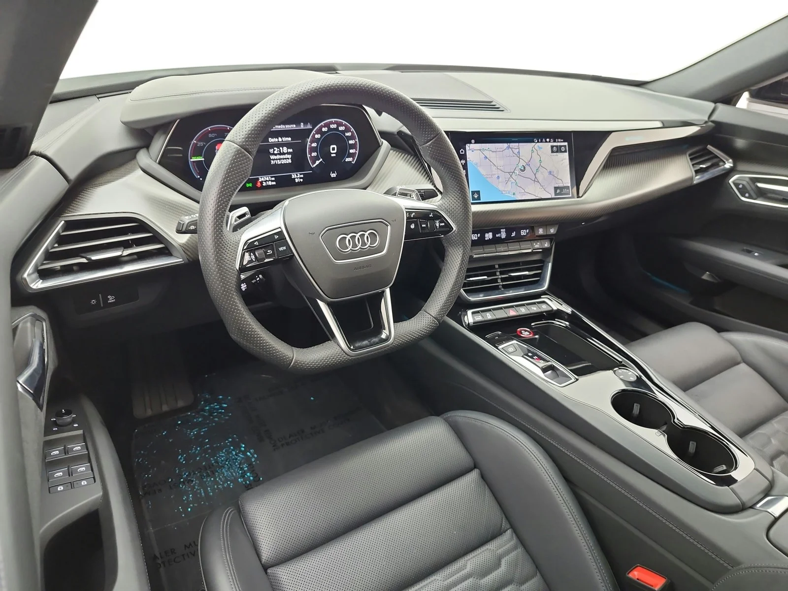 Used 2022 Ibis White Audi Prestige quattro image 14