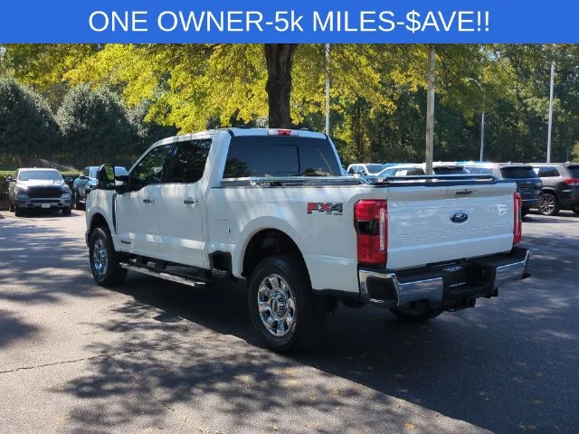 Used 2024 White Ford Lariat image 3