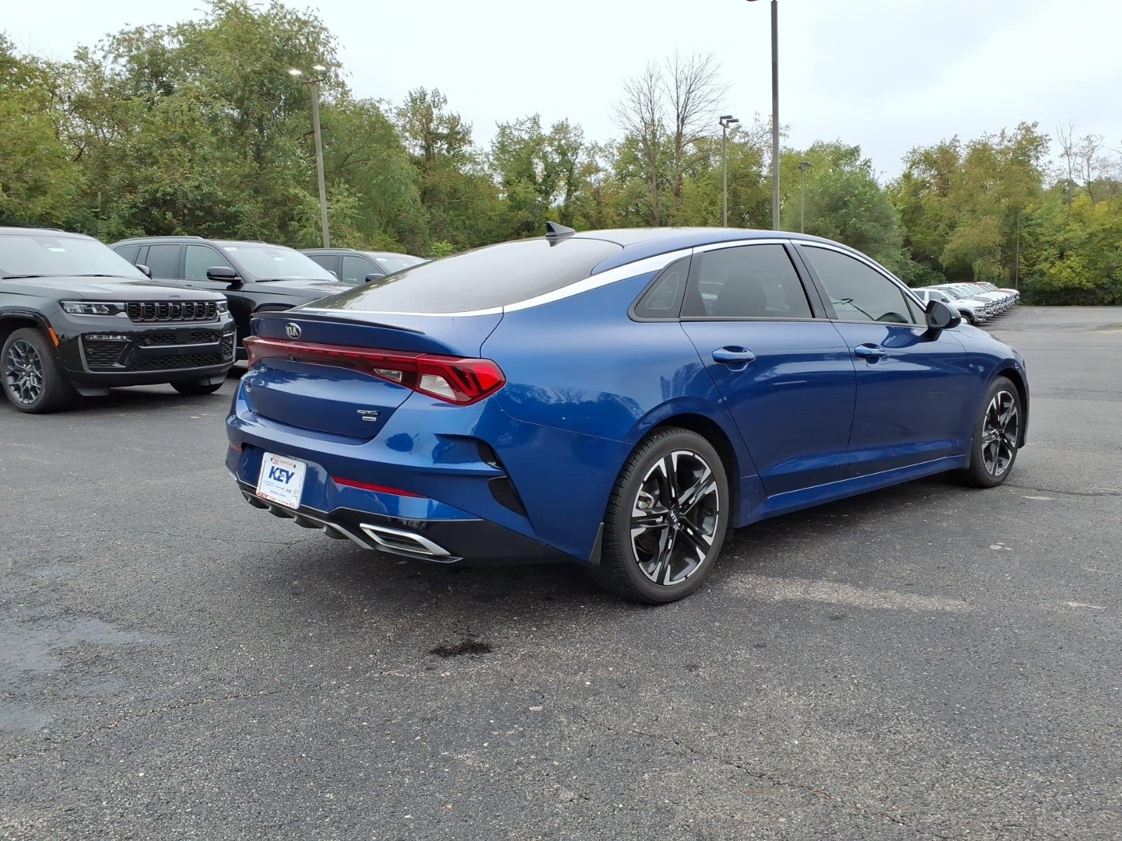 Used 2021 Sapphire Blue Kia GT-Line image 7