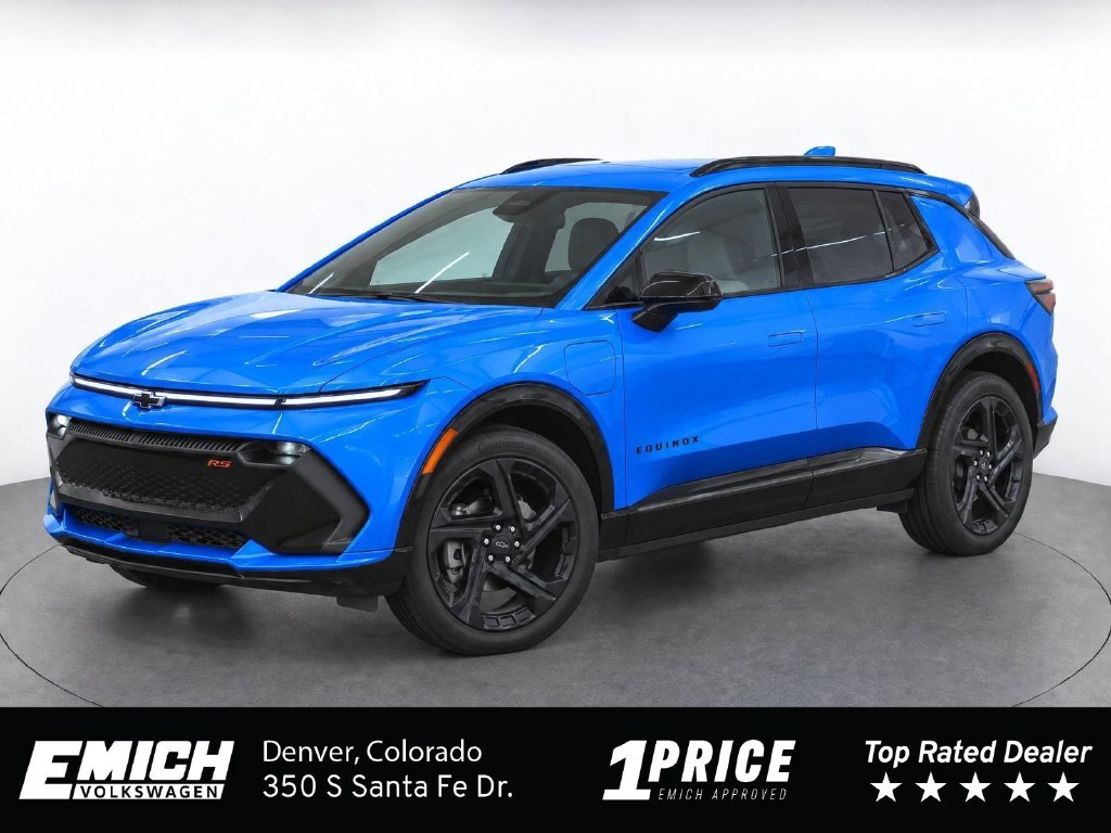 Used 2024 Riptide Blue Chevrolet RS image 1