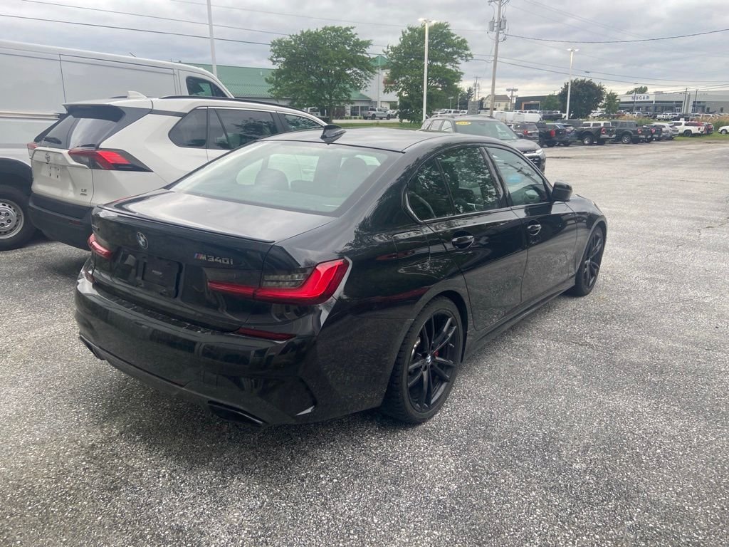 Used 2021 Black Sapphire Metallic BMW M340i xDrive image 5