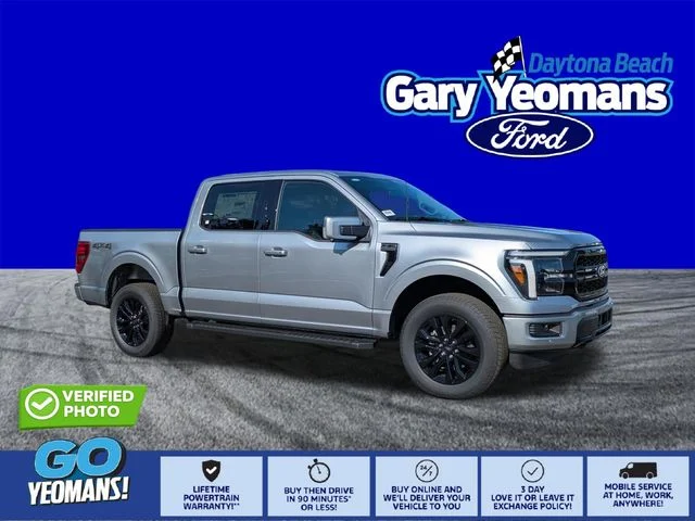 New 2026 Iconic Silver Metallic Ford Lariat® image 1