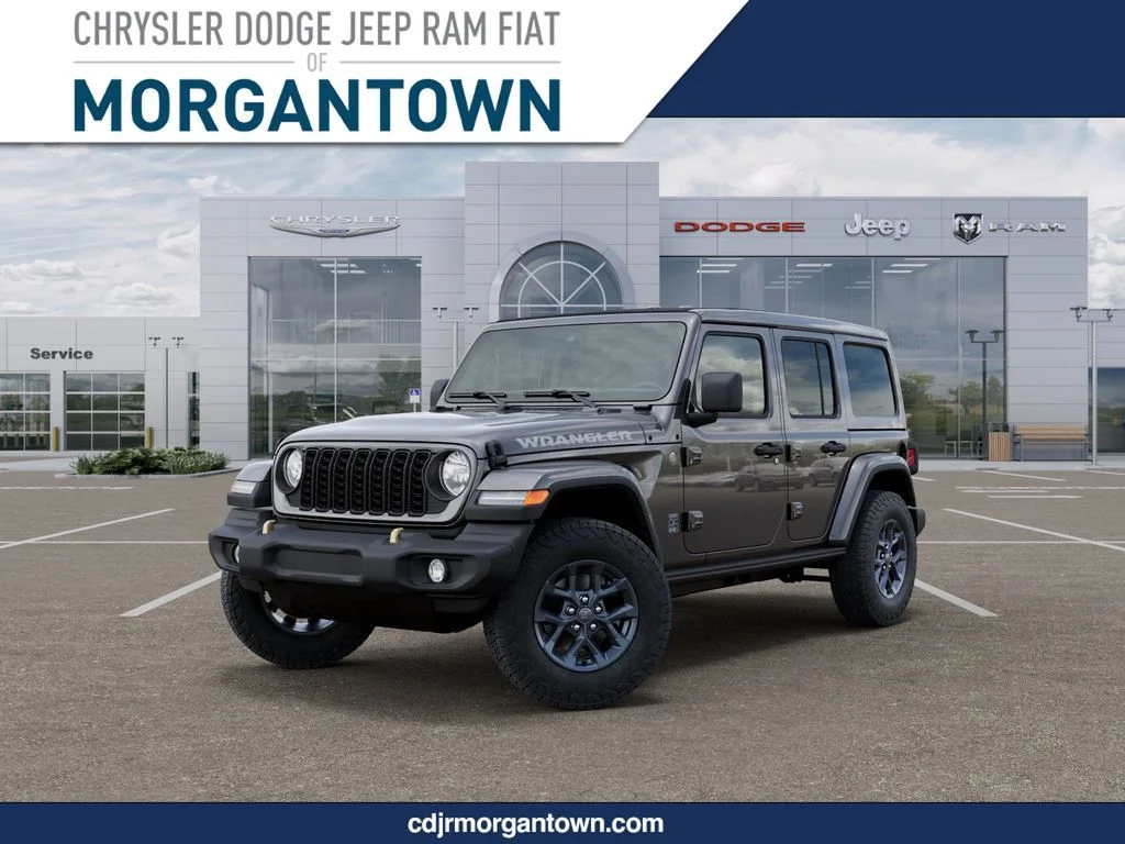 New 2026 Granite Crystal Metallic Clear-Coat Exterior Paint Jeep 85th Anniversary Edition image 1