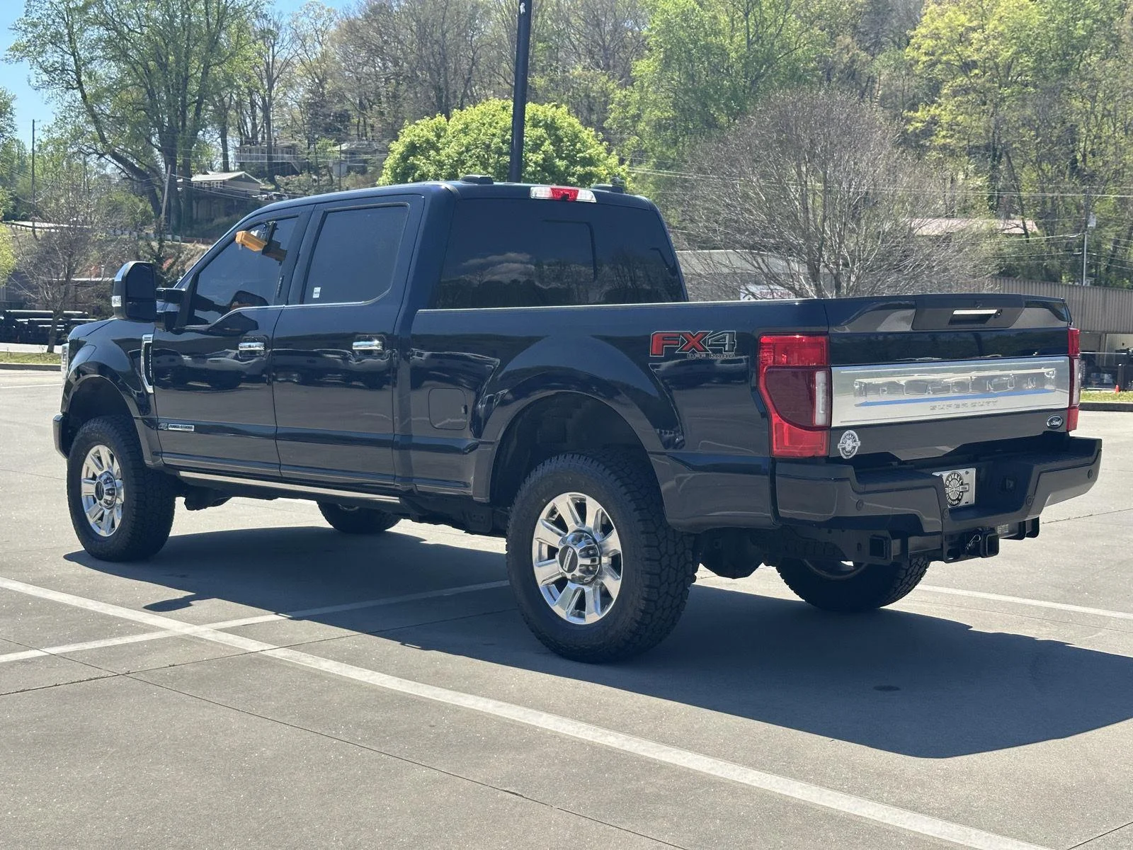 Used 2022 Antimatter Blue Metallic Ford Platinum image 5