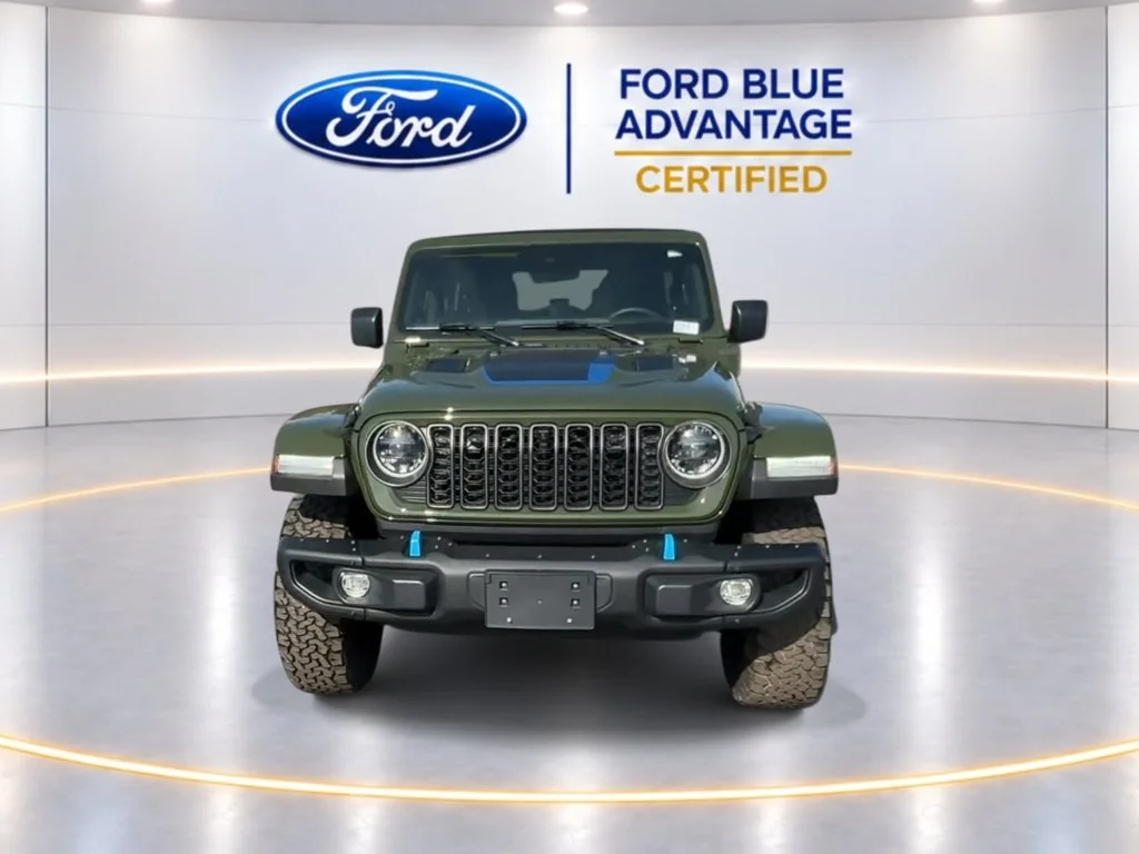 Certified Used 2024 Sarge Green Clearcoat Jeep Rubicon X 4xe image 4