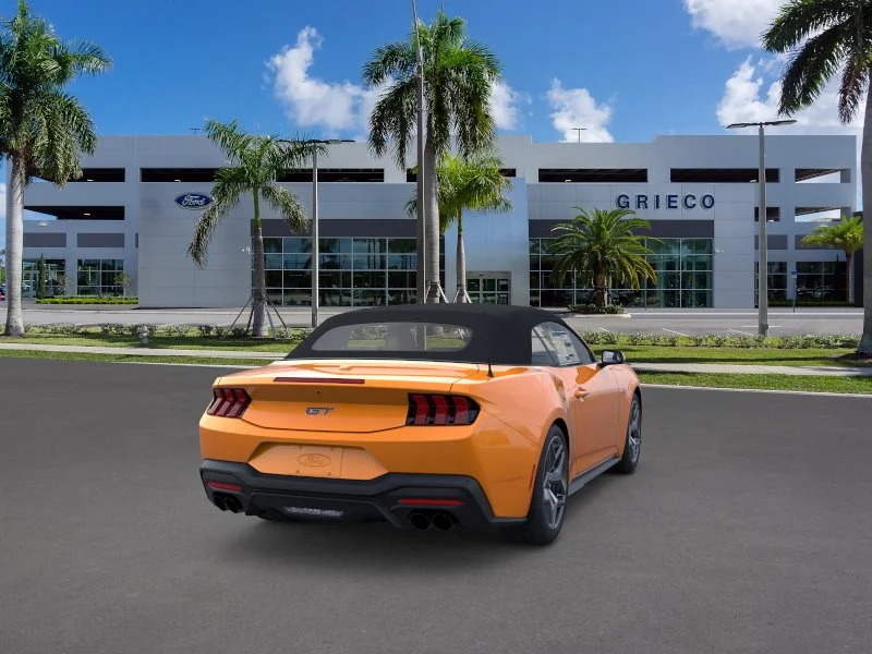 New 2026 Orange Fury Metallic Tri-coat Ford GT Premium Convertible image 8