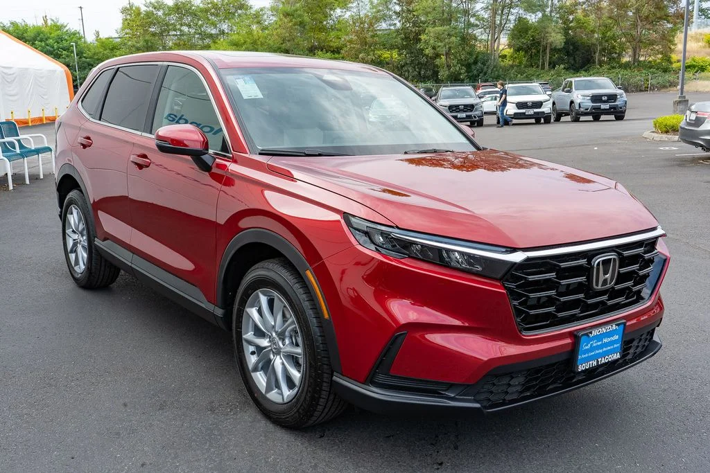 New 2026 Radiant Red Metallic Honda EX image 4