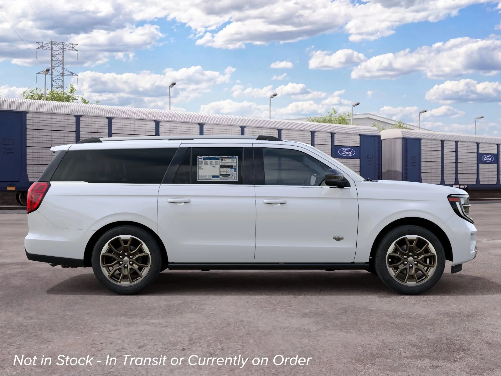 New 2027 Star White Metallic Tri-Coat Ford MAX King Ranch® image 34