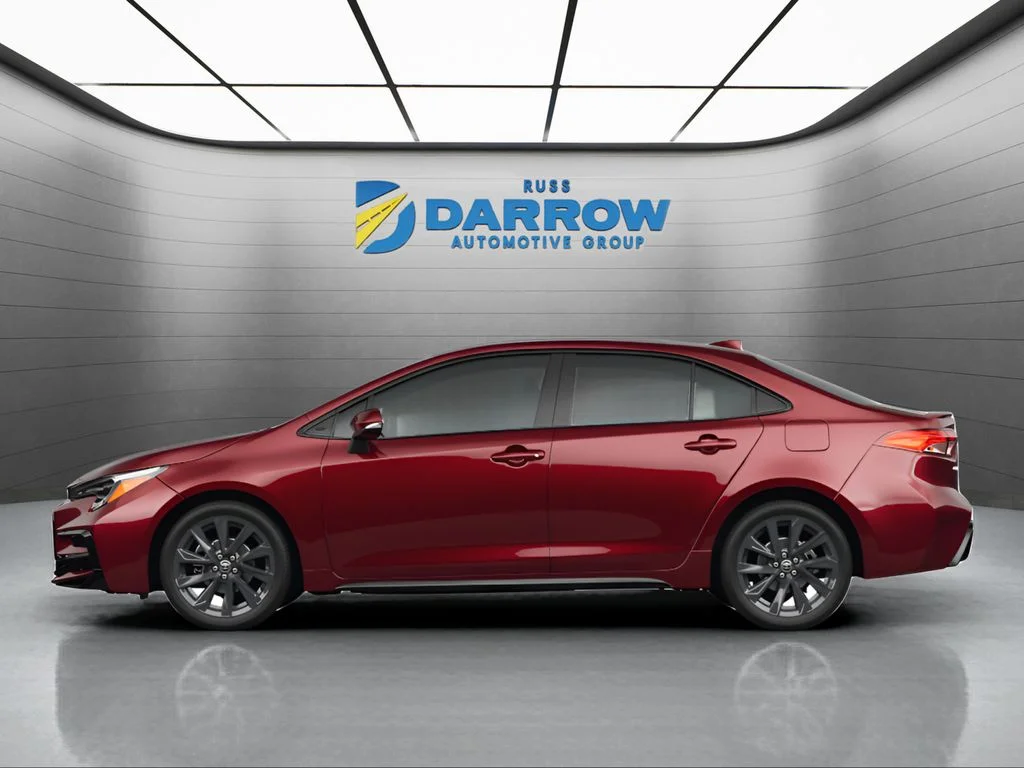 New 2026 Red Toyota HYBRID LE CVT ALL WHEEL DRIVE image 2