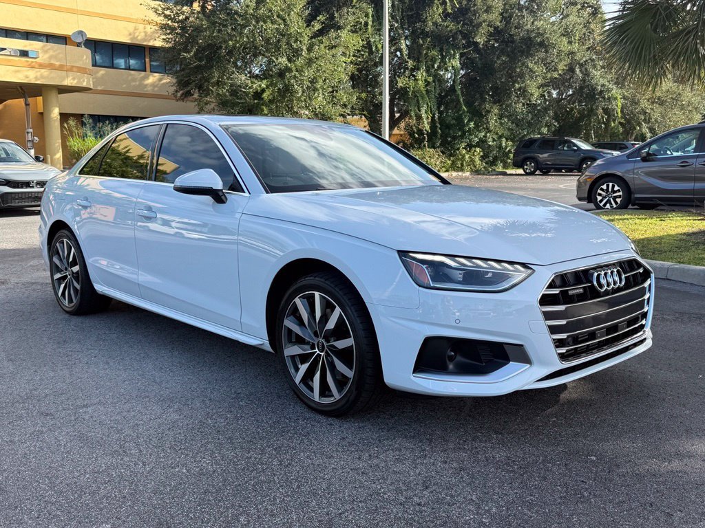 Used 2021 White Audi 40 Premium Plus image 7