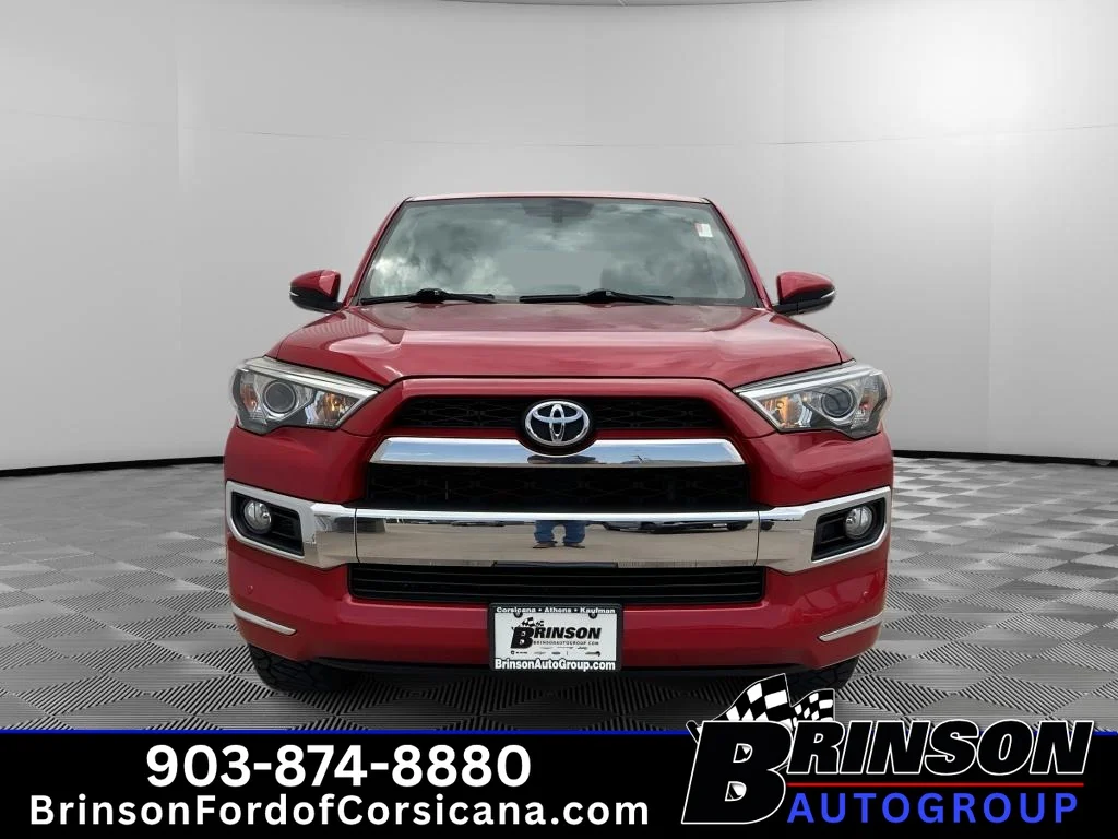 Used 2016 Barcelona Red Metallic Toyota Limited image 2