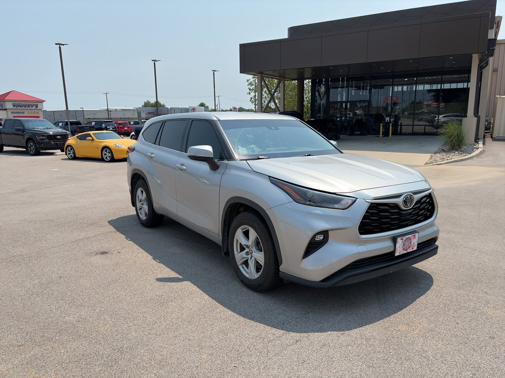 Used 2022 Celestial Silver Metallic Toyota LE image 1