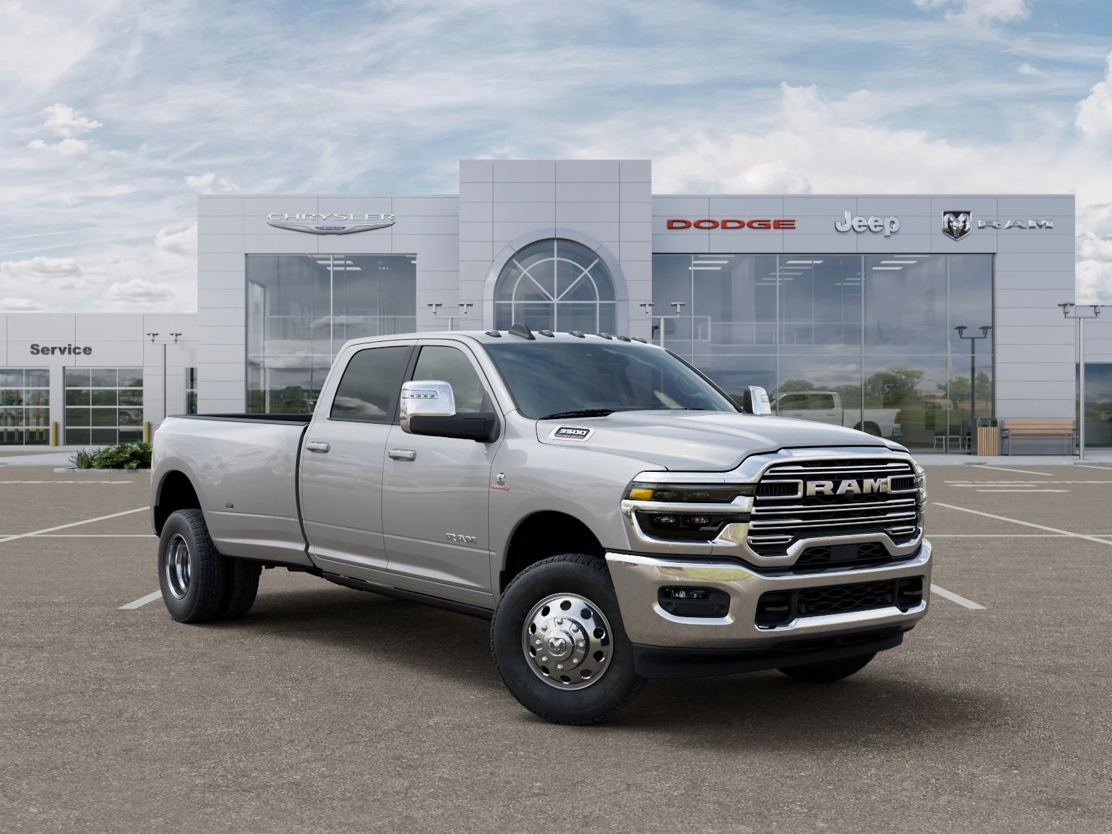 New 2026 Silver-Zynith Exterior Paint RAM Laramie image 25