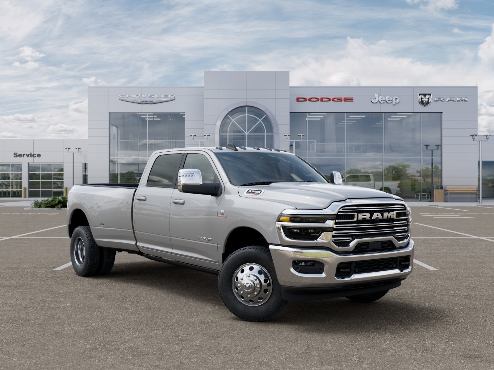 New 2026 Silver-Zynith Exterior Paint RAM Laramie image 25