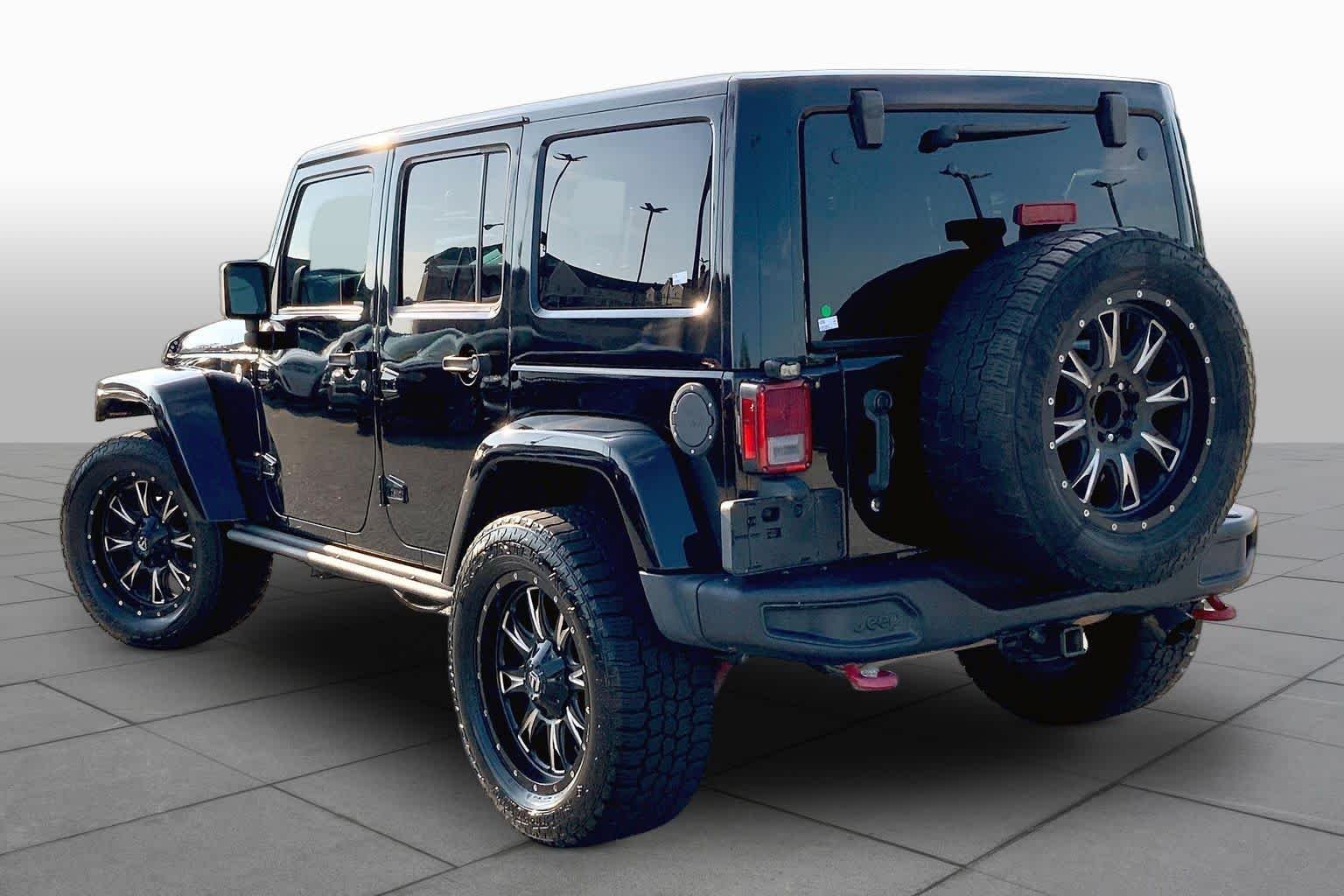 Used 2017 Black Clearcoat Jeep Rubicon Hard Rock image 10