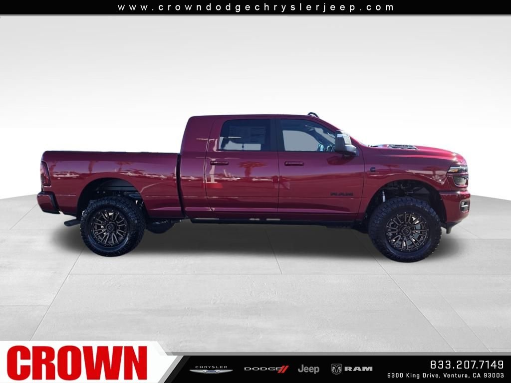 New 2026 Molten Red Pearl-Coat Exterior Paint RAM Laramie image 4