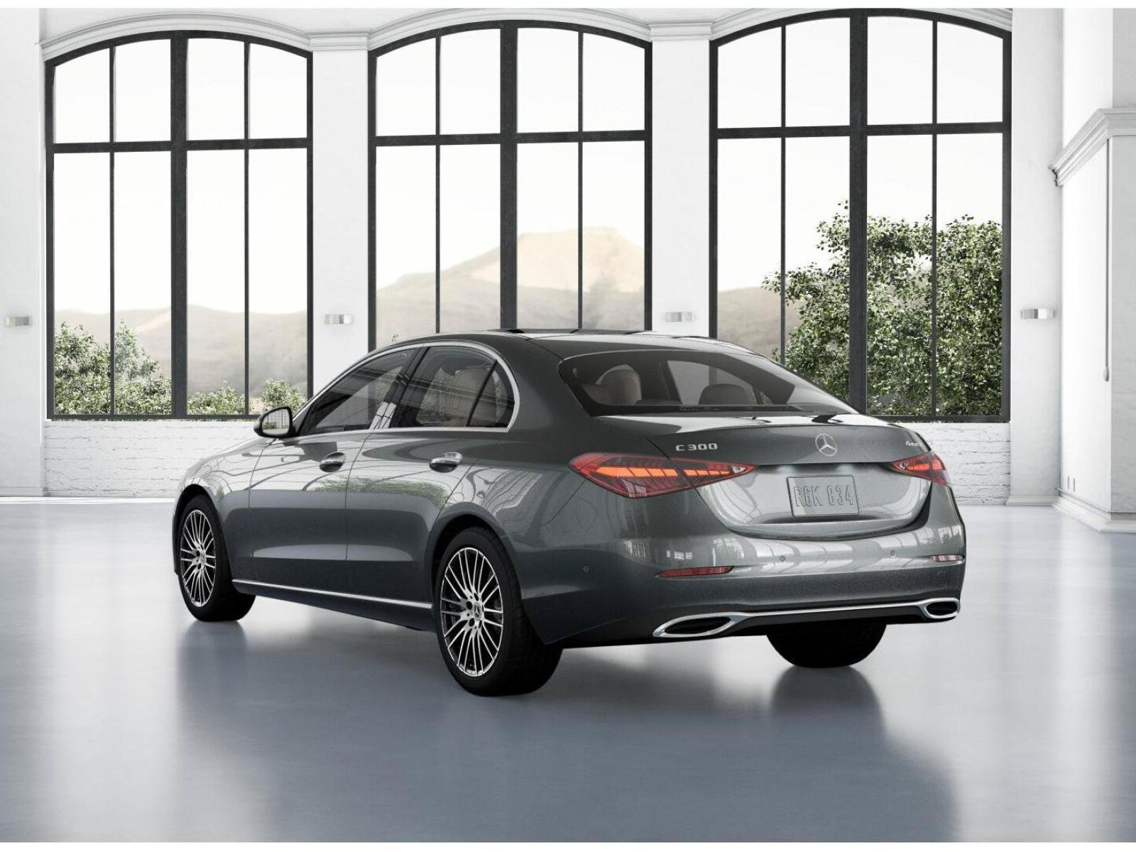 New 2026 Selenite Grey Metallic Mercedes-Benz C 300 4MATIC® Sedan image 28