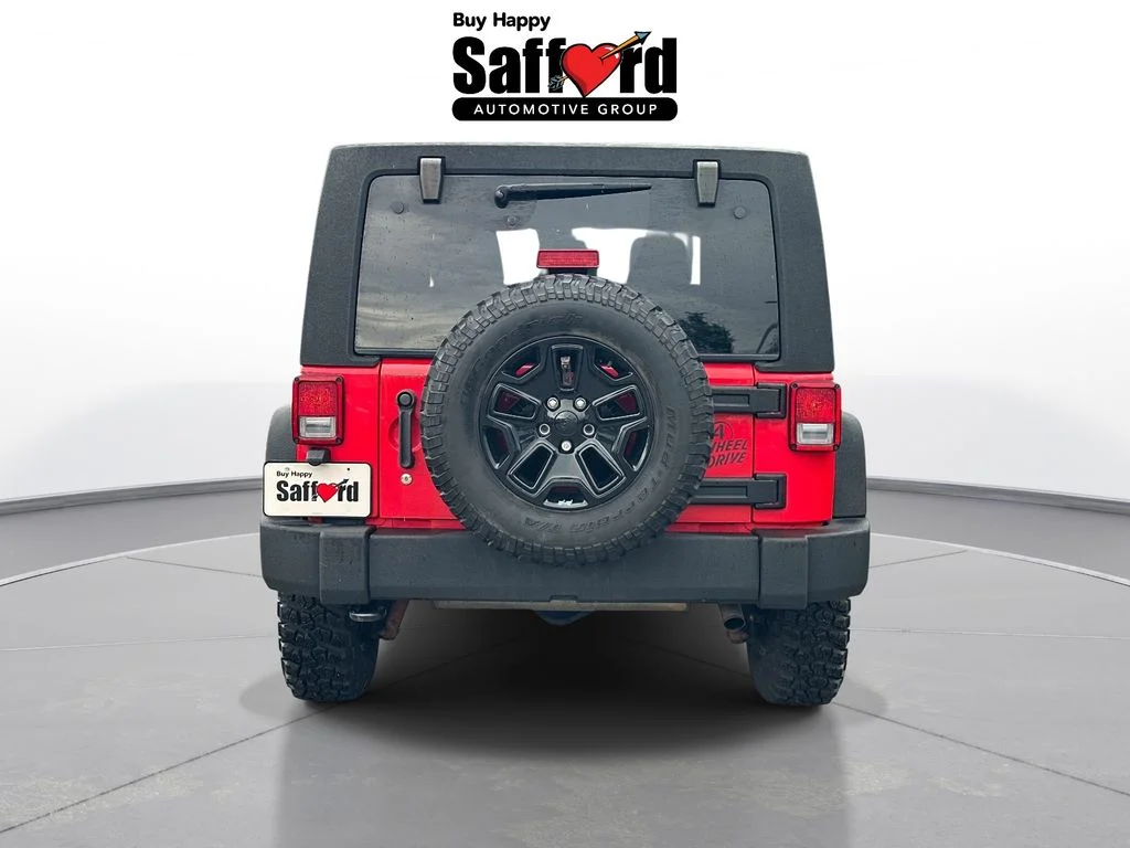 Used 2017 Red Jeep Unlimited Sport image 6