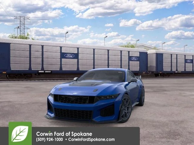 New 2026 Blue Ford Dark Horse image 4