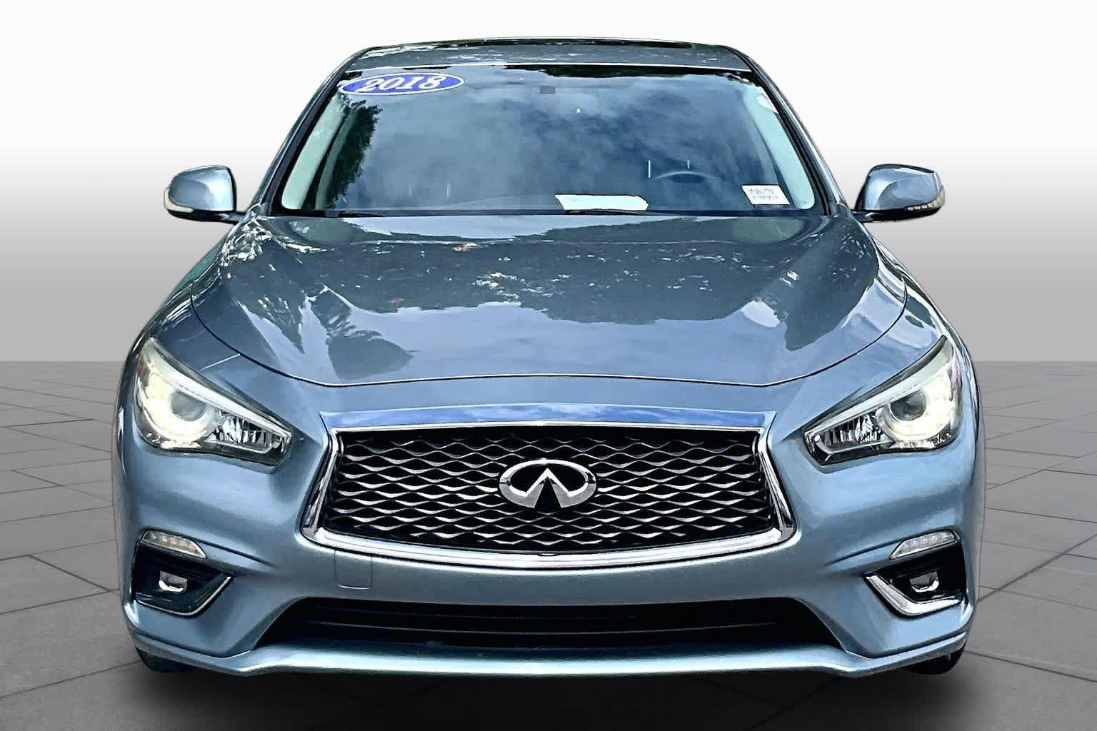 Used 2018 Hagane Blue INFINITI 3.0t LUXE image 4