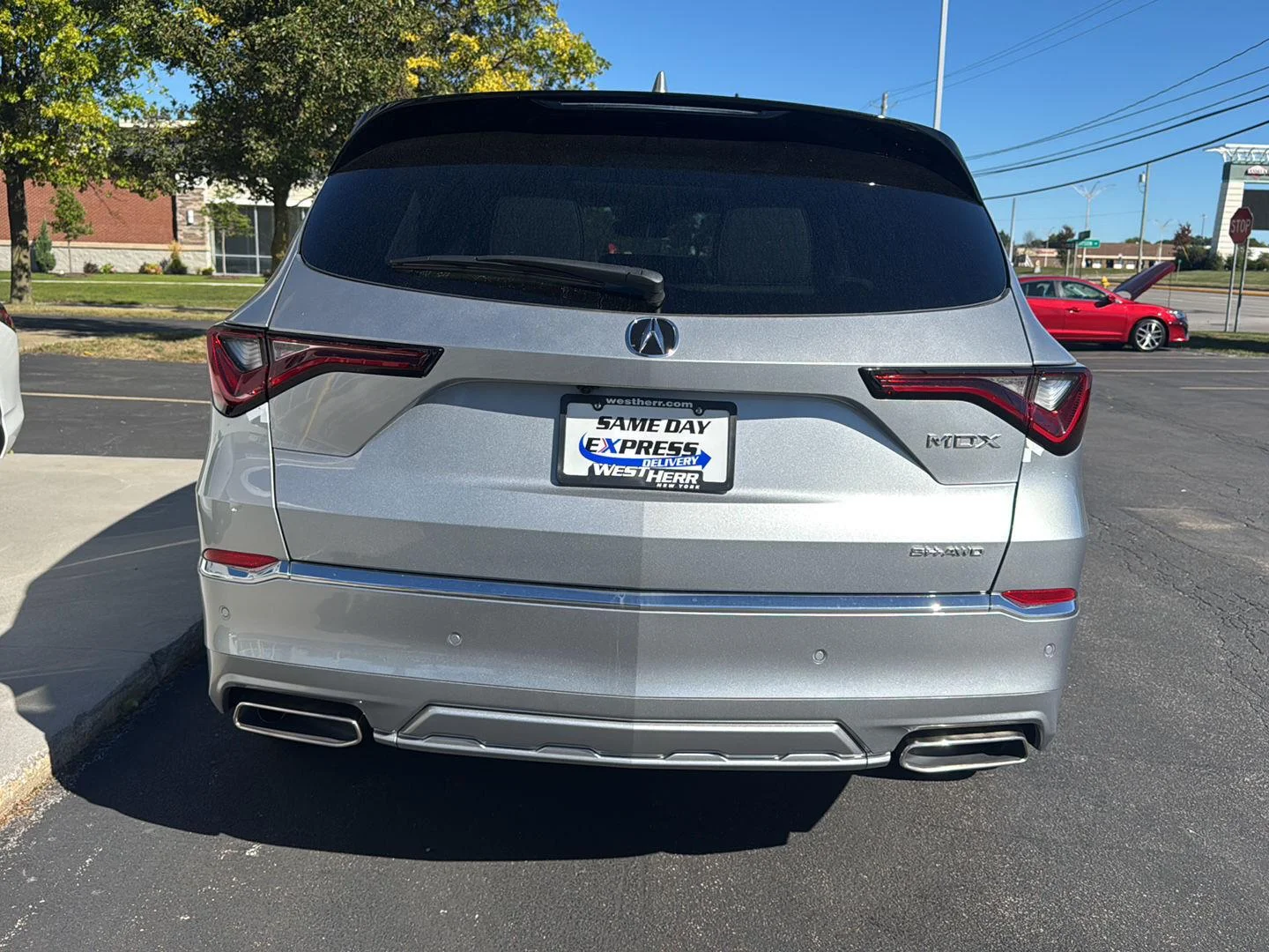 New 2026 Solar Silver Metallic Acura SH-AWD w/Advance image 7