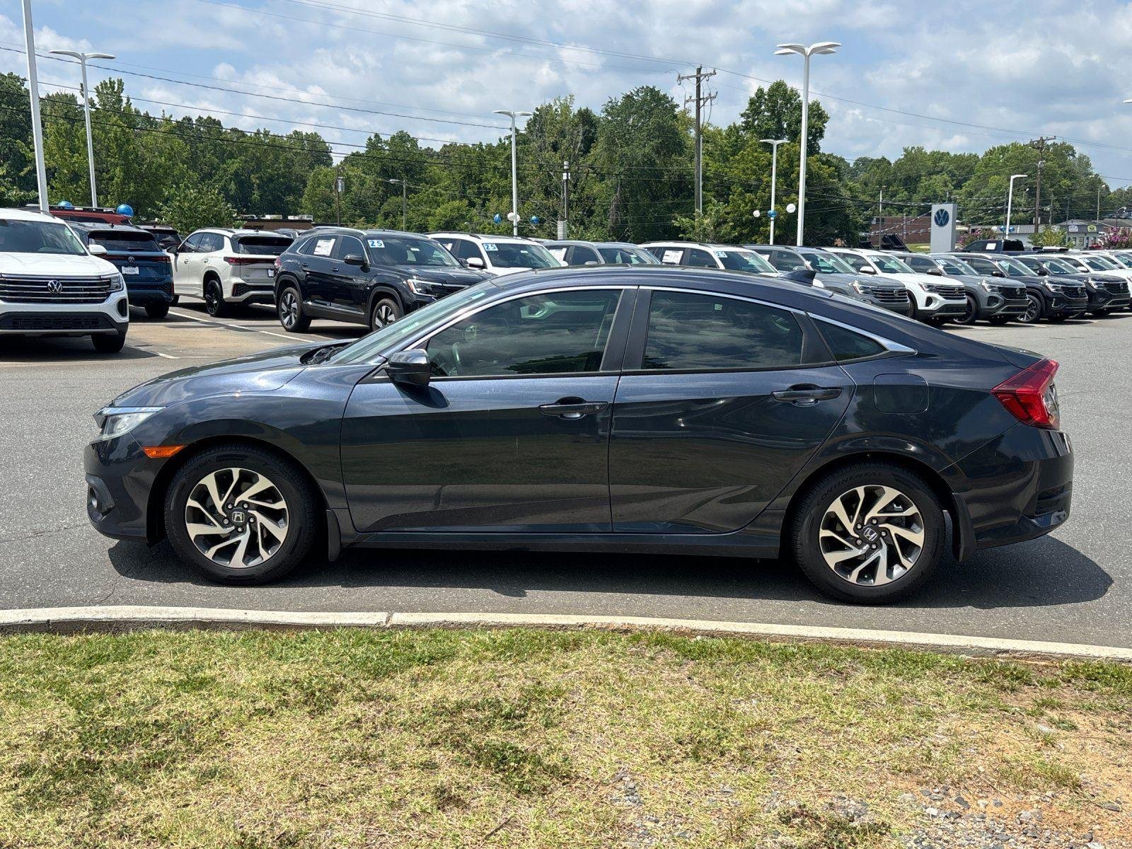 Used 2018 Cosmic Blue Metallic Honda EX image 2