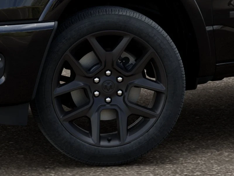 New 2027 Diamond Black Crystal Pearlcoat Ram Laramie image 8