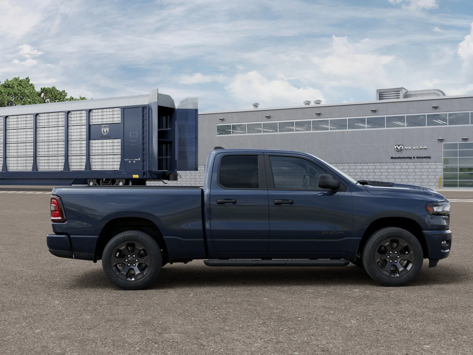 New 2026 Forged Blue Metallic Exterior Paint RAM  image 12