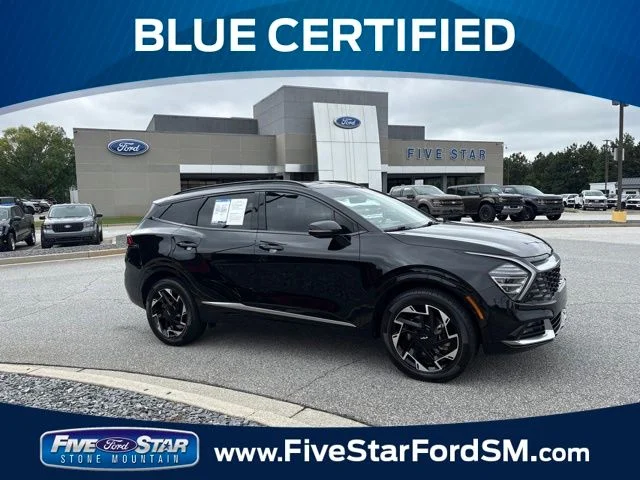 Used 2023 Black Kia SX-Prestige image 1