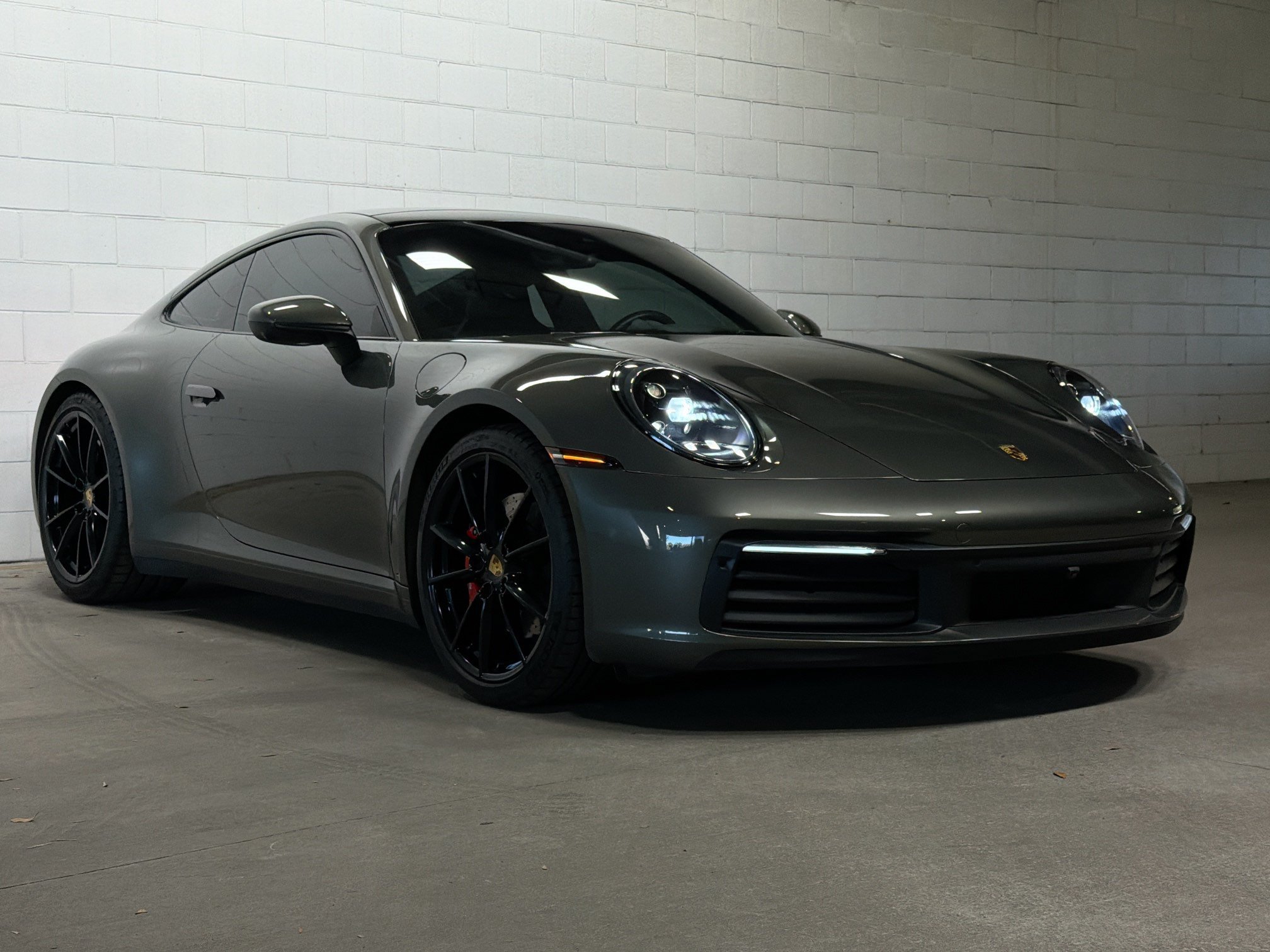 Certified Used 2020 Green Porsche Carrera 4S image 6