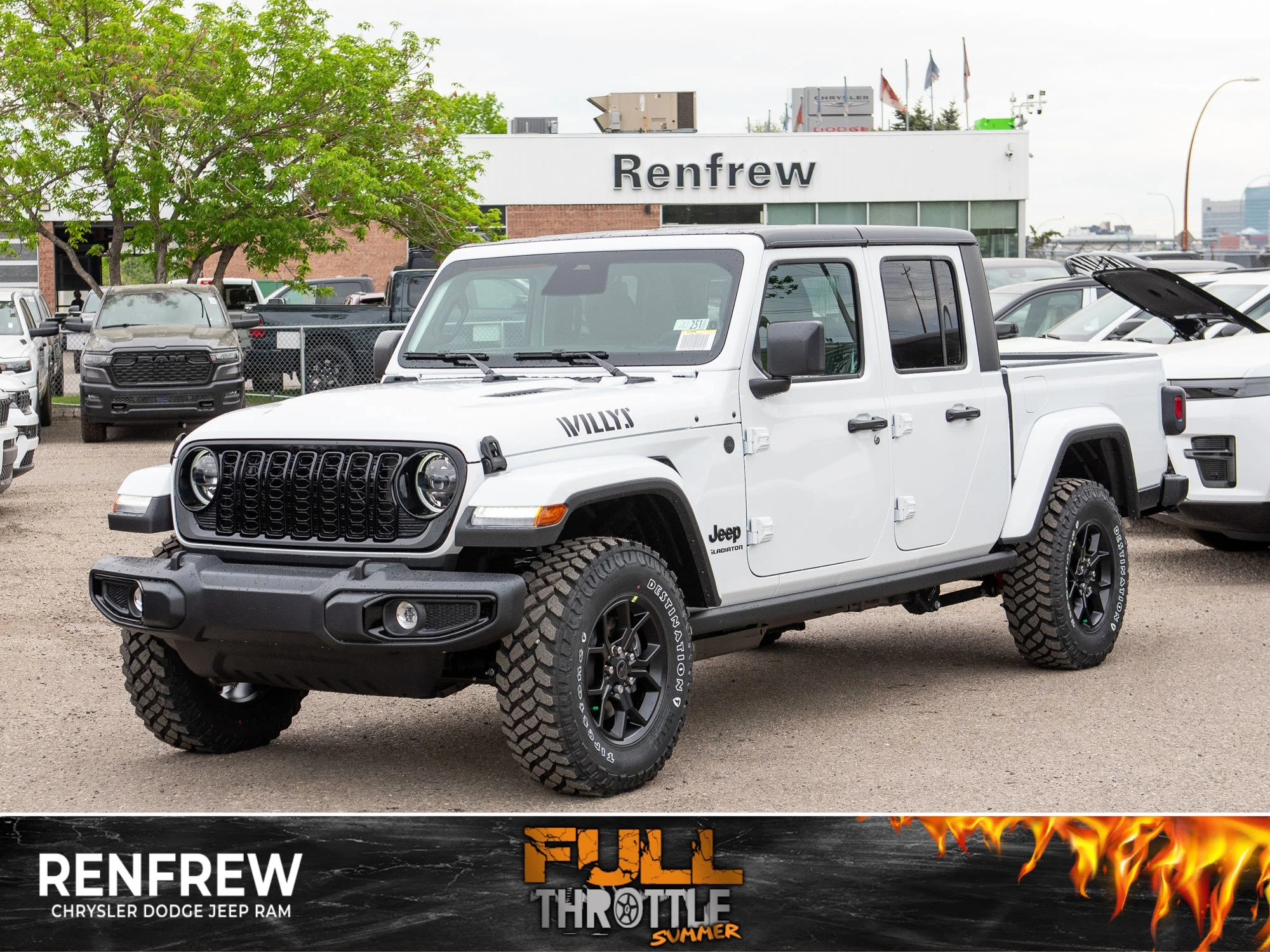 New 2026 White Jeep Willys* image 1