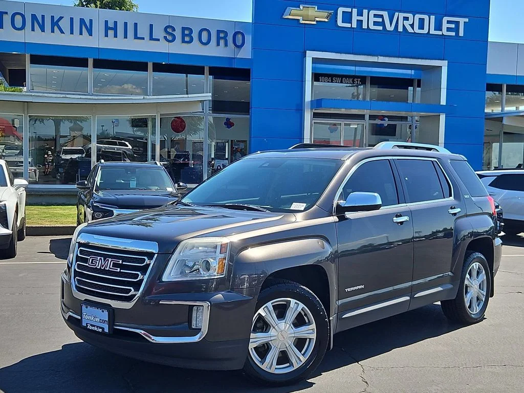 Used 2016 Iridium Metallic GMC SLT image 2