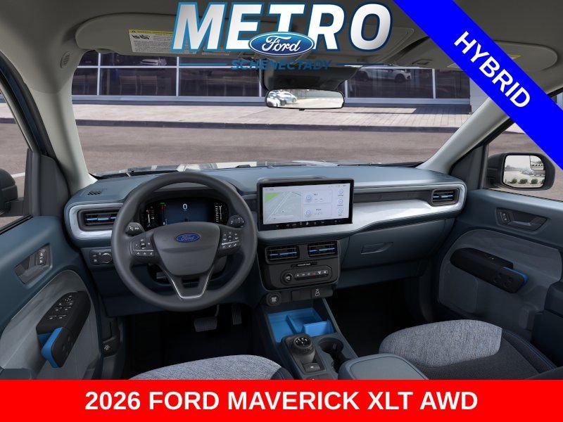 New 2026 Azure Gray Metallic Tri-Coat Ford XLT image 9