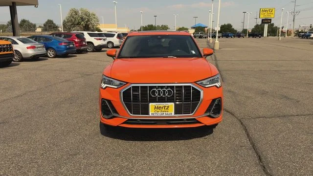 Used 2023 Orange Audi Premium image 3