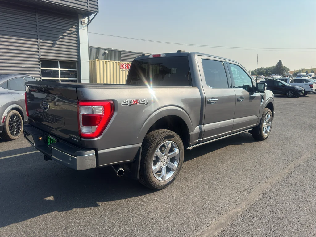 Certified Used 2023 Carbonized Gray Metallic Ford LARIAT image 5