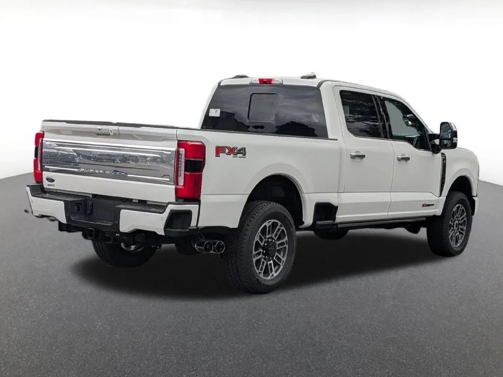 New 2026 White Ford Platinum image 3
