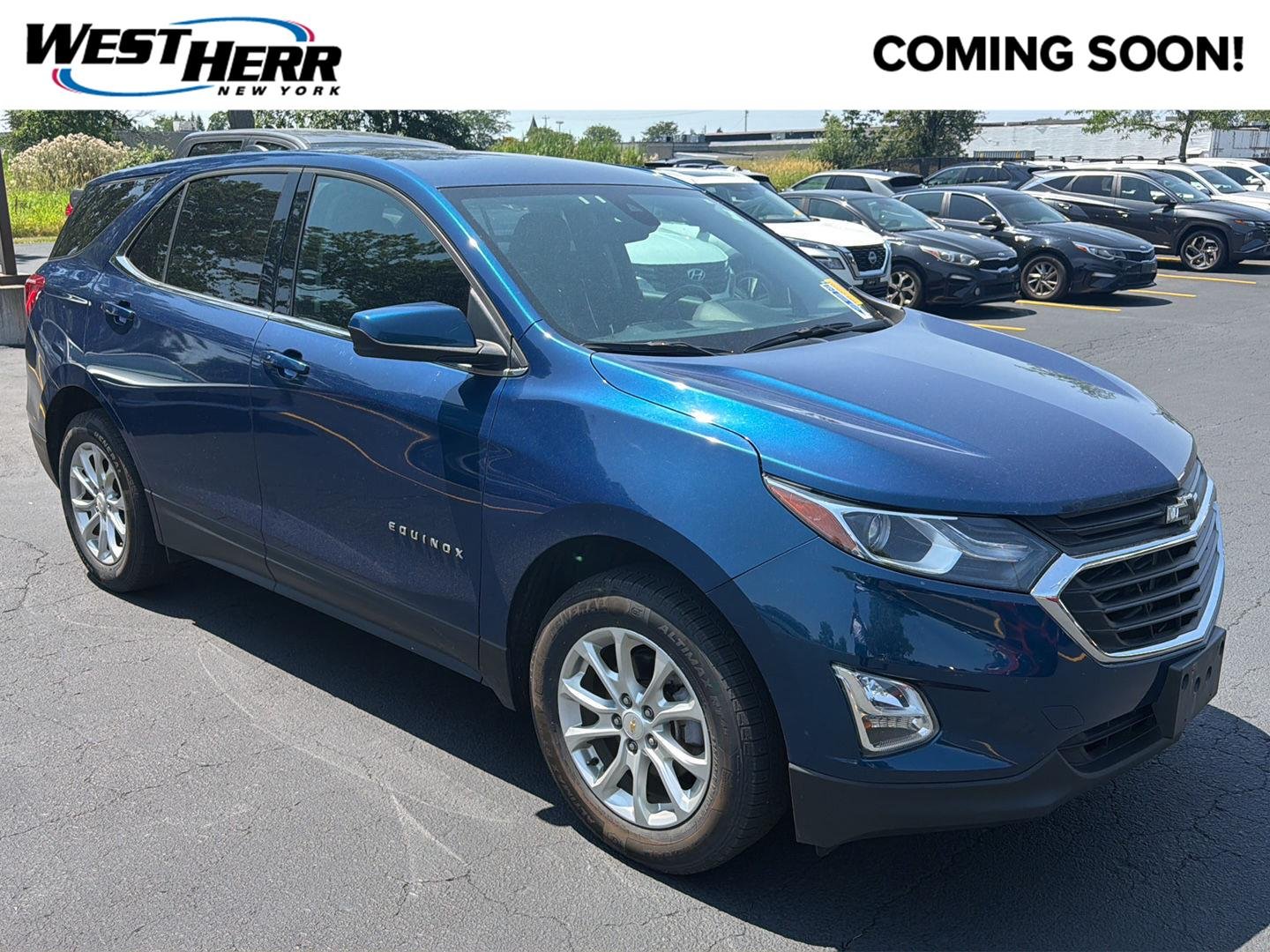 Used 2020 Pacific Blue Metallic Chevrolet LT image 1