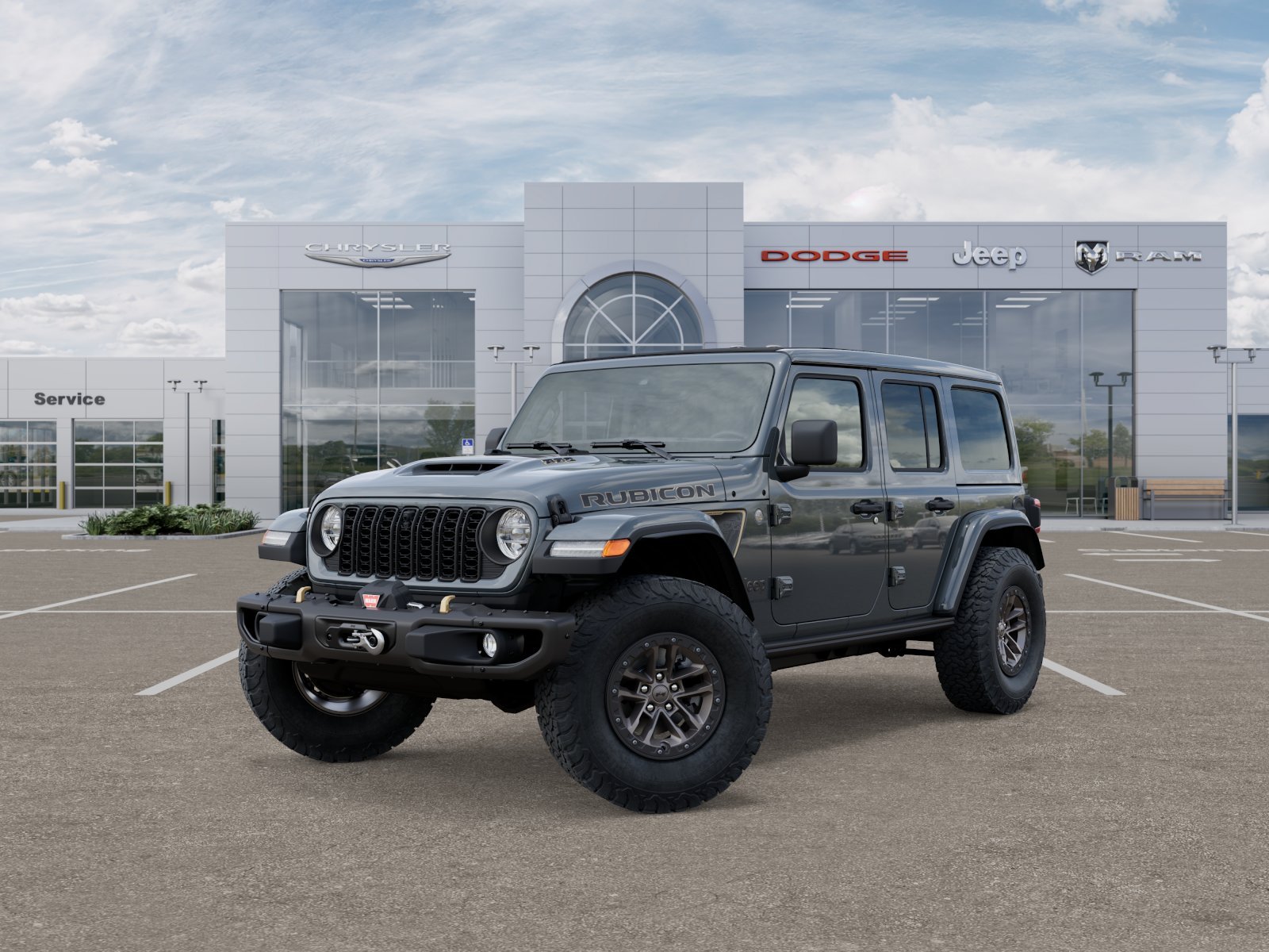 New 2025 Anvil Clear-Coat Exterior Paint Jeep Rubicon 392 image 29