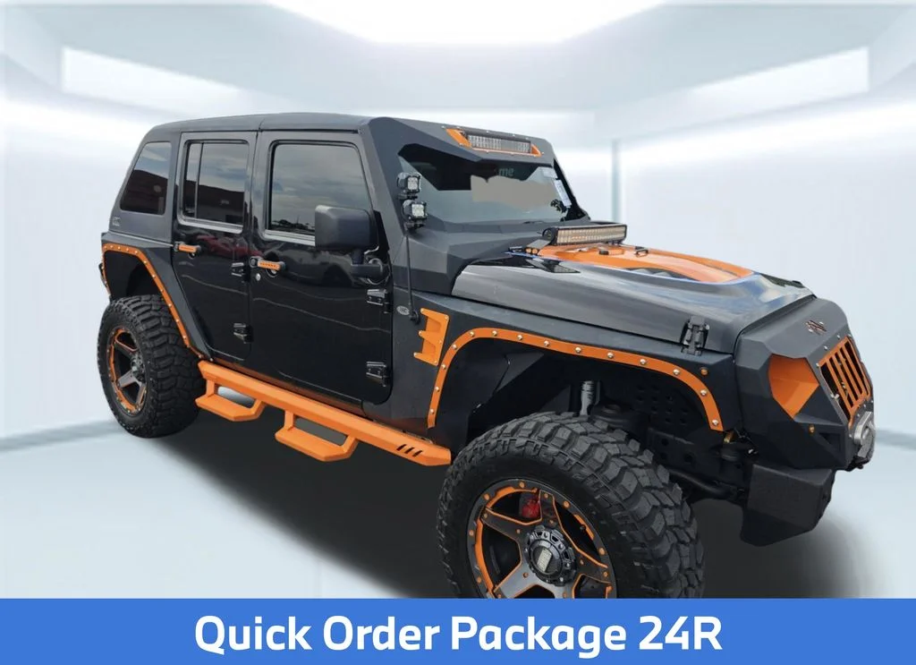 Used 2017 Black Jeep Unlimited Rubicon image 4