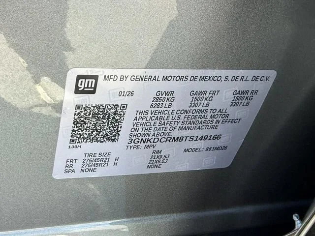 New 2026 Sterling Gray Metallic Chevrolet RS image 20