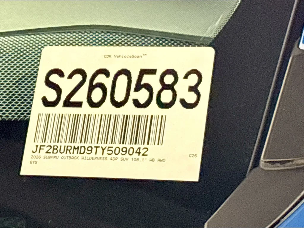 New 2026 GEYSER BLUE Subaru Wilderness image 26