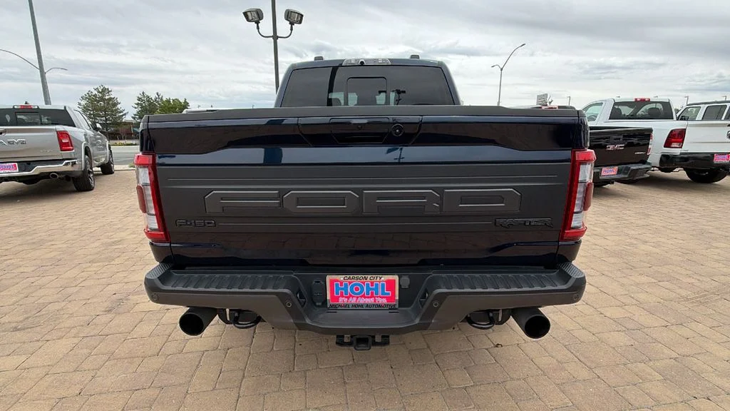 Used 2023 Blue Metallic Ford Raptor image 4
