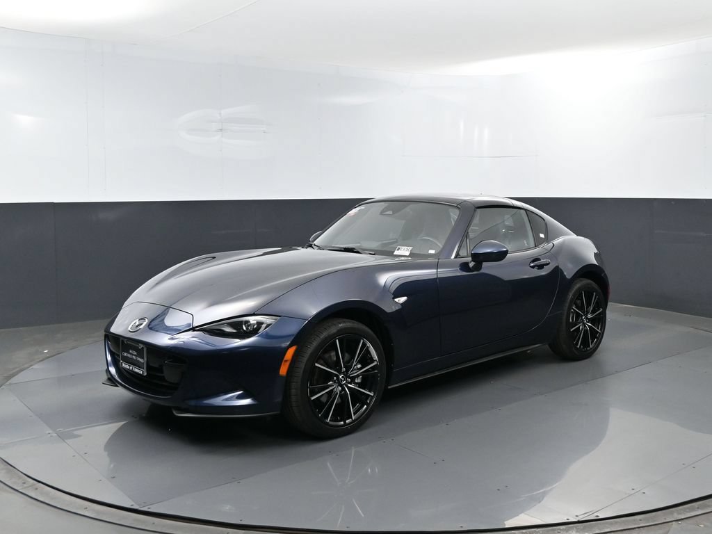 Certified Used 2025 Blue Mazda Grand Touring image 1
