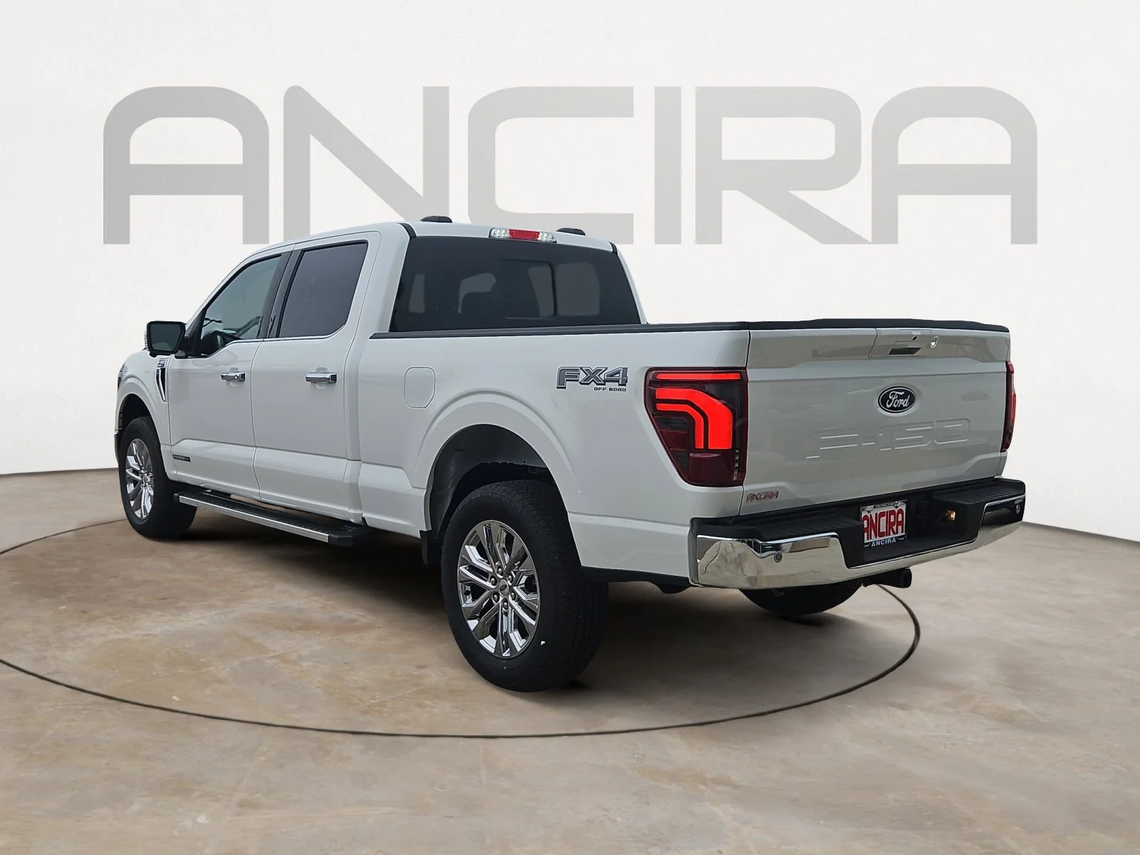 New 2026 Star White Metallic Tri-Coat Ford LARIAT image 7