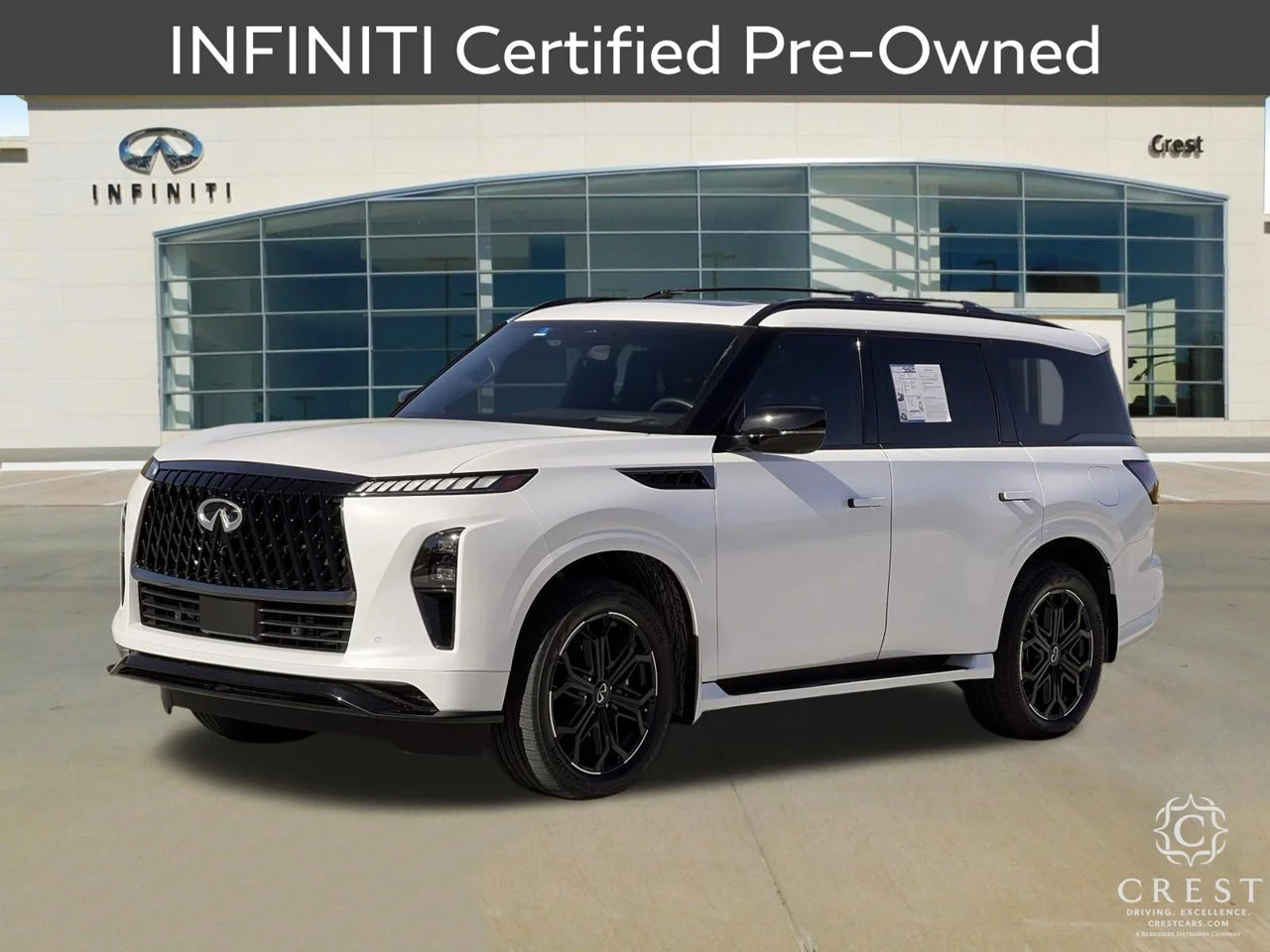 Certified Used 2026 Radiant White INFINITI SPORT image 9