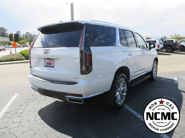 Used 2023 White Cadillac Premium Luxury image 5